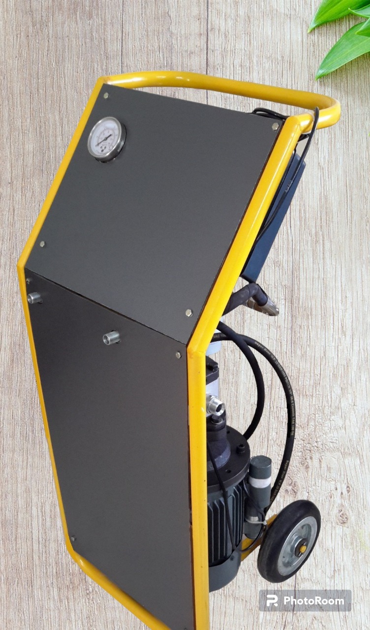 hydraulic oil filtration trolley